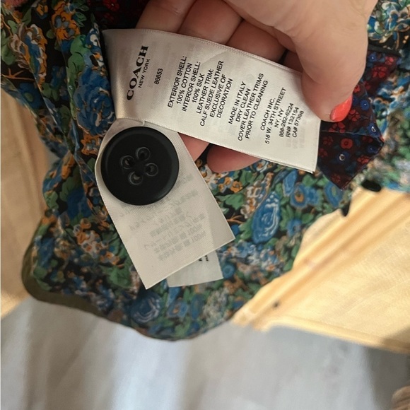 COACH Shrunken Parka Reversible Made in Italy - Picture 16 of 16